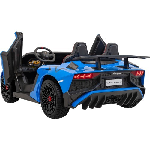 Elektromobilis Lamborghini Aventador SV STRONG, mėlynas