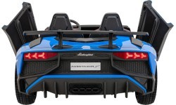 Электромобиль Lamborghini Aventador SV STRONG, синий