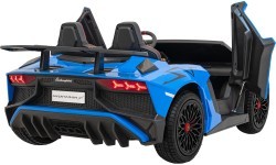 Elektromobilis Lamborghini Aventador SV STRONG, mėlynas