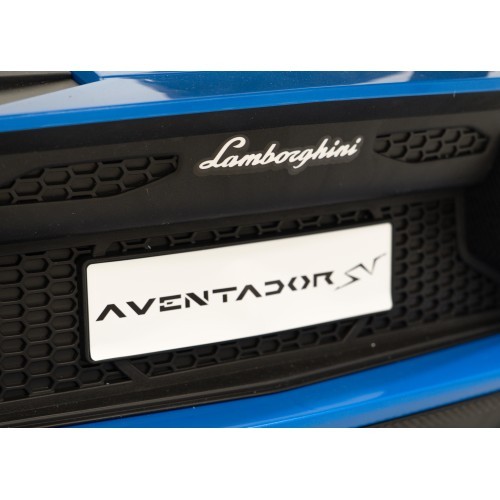 Электромобиль Lamborghini Aventador SV STRONG, синий