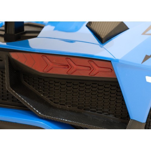 Электромобиль Lamborghini Aventador SV STRONG, синий