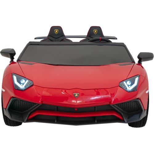Elektromobilis Lamborghini Aventador SV STRONG, raudonas