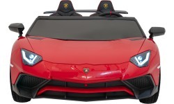 Elektromobilis Lamborghini Aventador SV STRONG, raudonas