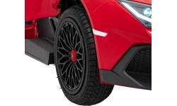 Электромобиль Lamborghini Aventador SV STRONG, красный