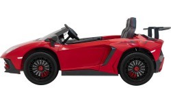 Электромобиль Lamborghini Aventador SV STRONG, красный