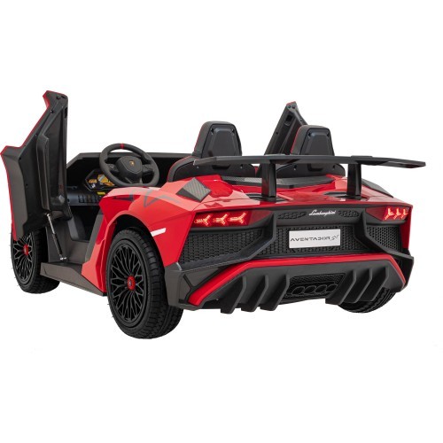 Электромобиль Lamborghini Aventador SV STRONG, красный