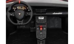 Elektromobilis Lamborghini Aventador SV STRONG, raudonas
