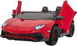 Электромобиль Lamborghini Aventador SV STRONG, красный