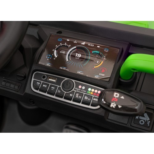 Elektromobilis pikapas Speed 900, žalias