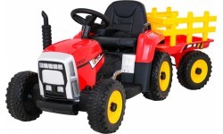 Tractor with Trailer BLOW Red