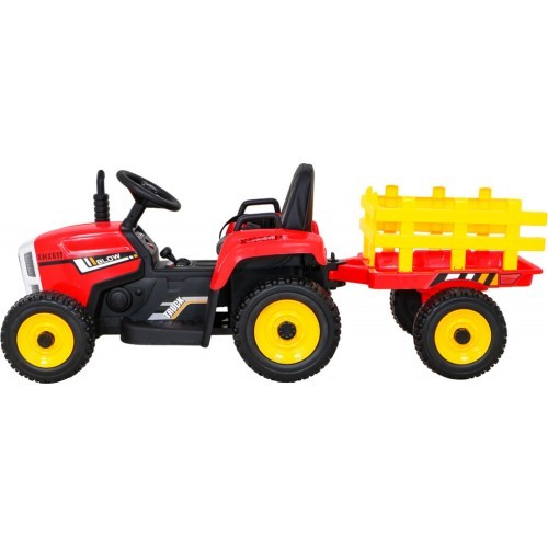 Tractor with Trailer BLOW Red
