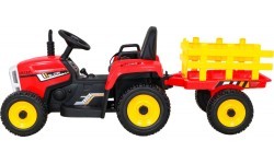 Tractor with Trailer BLOW Red