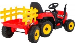 Tractor with Trailer BLOW Red