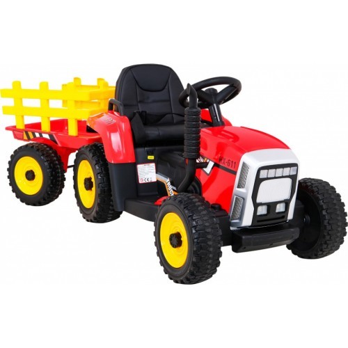 Tractor with Trailer BLOW Red