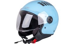 Open-Face Helmet W-TEC Baraldo Celeste