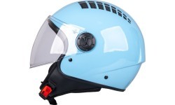 Open-Face Helmet W-TEC Baraldo Celeste