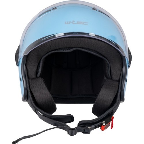 Open-Face Helmet W-TEC Baraldo Celeste