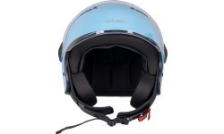 Open-Face Helmet W-TEC Baraldo Celeste