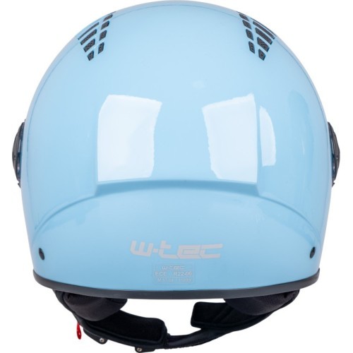 Open-Face Helmet W-TEC Baraldo Celeste