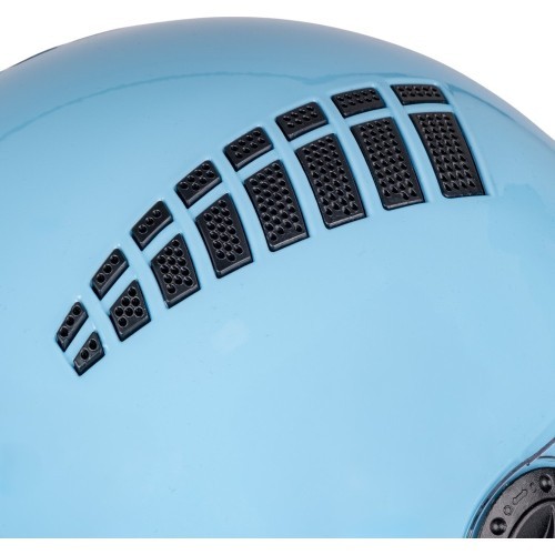 Open-Face Helmet W-TEC Baraldo Celeste