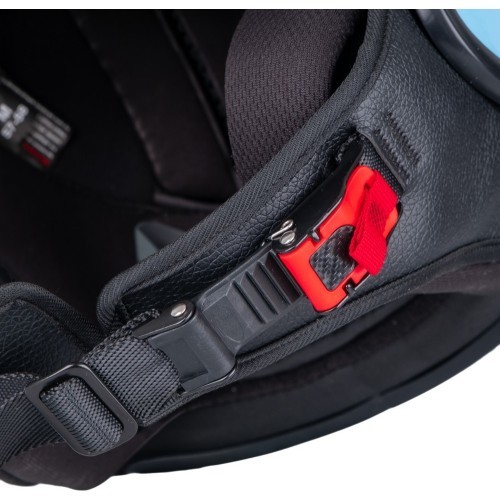 Open-Face Helmet W-TEC Baraldo Celeste