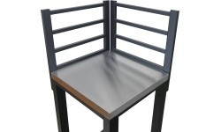 Kampinis modulis TORINO 3 lauko virtuvei, 47x47x123 cm
