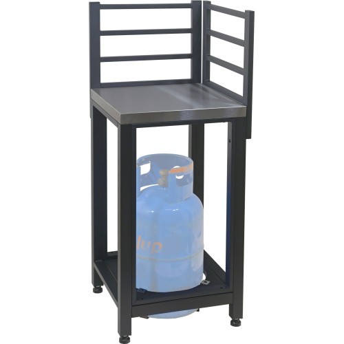 Corner module TORINO 3 for outdoor kitchen 47x47x123cm