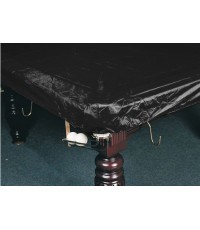 Biliardo stalo uždangalas, 12 ft, juodas, PVC, 4,2 x 2,8 m