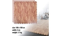 Мат-пазл татами inSPORTline Zemalpro 100 x 100 x 2 см - Рисунок дерева