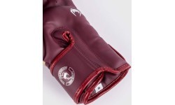 Venum Elite bokso pirštinės, bordo/auksinės