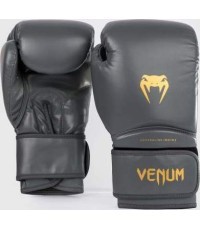 Venum Contender 1.5 Boxing Gloves - Grey/Gold