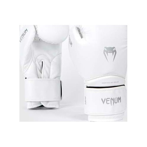 Боксёрские перчатки Venum Contender 1.5, белые/серебристые