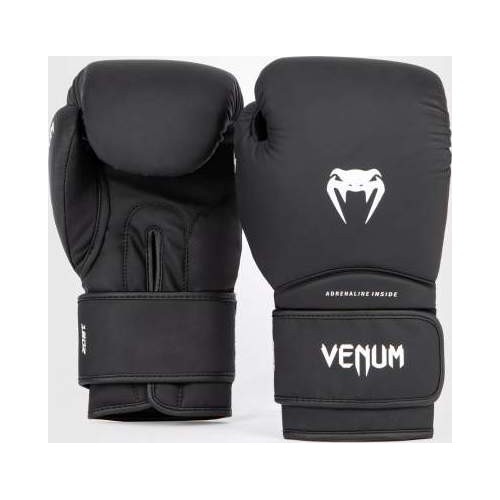 Боксёрские перчатки Venum Contender 1.5 чёрно-белые