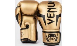 Venum Elite Boxing Gloves - Gold/Black
