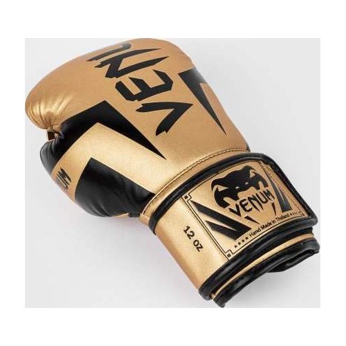 Venum Elite Boxing Gloves - Gold/Black