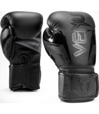 Боксёрские перчатки Venum Elite Evo, чёрные