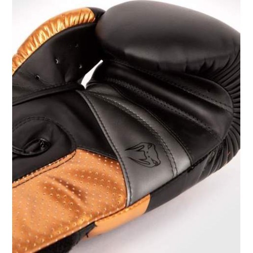 Venum Elite Evo Boxing Gloves - Black/Bronze
