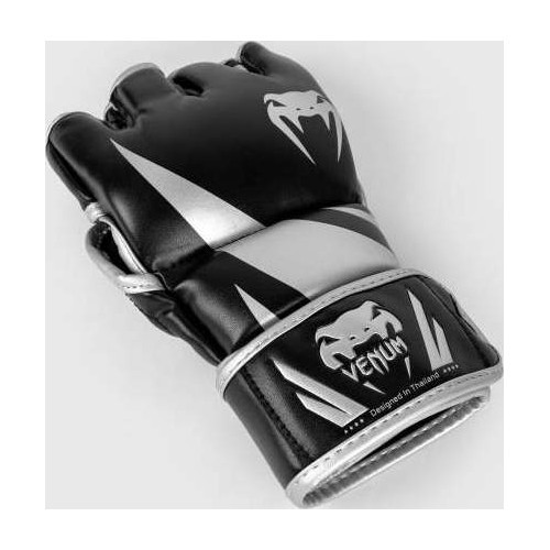 MMA pirštinės Venum Challenger 2.0 Black/Silver