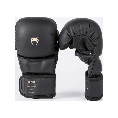 Venum Impact Evo Sparring MMA Gloves - Black