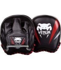 Лапы боксёрские Venum Elite Mini, чёрные