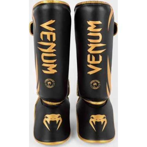 Venum Challenger Standup Shin Guards - Black/Gold