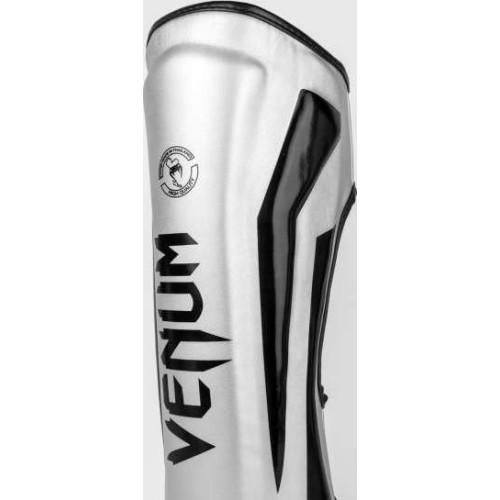 Venum Elite Standup blauzdų apsaugos, sidabrinės/juodos