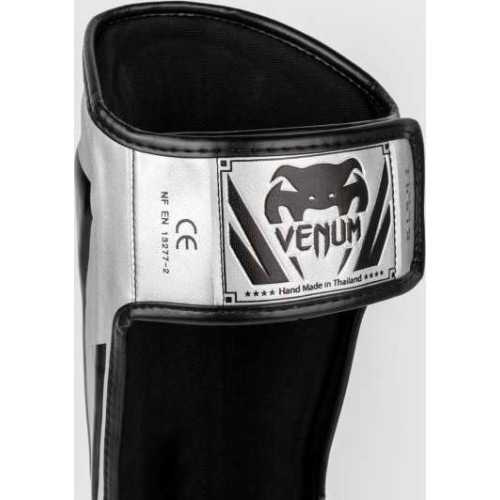 Venum Elite Standup blauzdų apsaugos, sidabrinės/juodos