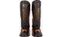 Venum Elite Evo Shinguards - Black/Bronze