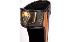 Venum Elite Evo Shinguards - Black/Bronze
