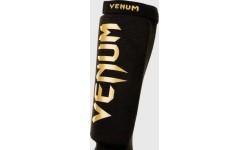 Защита голени Venum Kontact, чёрно-золотая