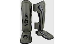 Shin Guards Venum Elite Standup - Khaki/Black