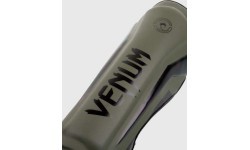 Защита голени Venum Elite Standup – хаки/чёрный