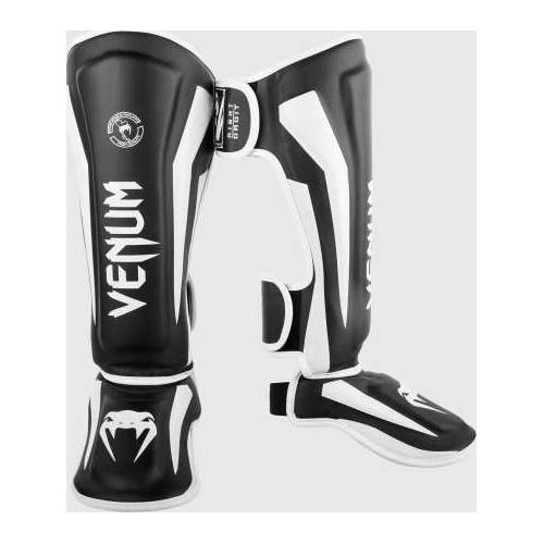 Защита голени Venum Elite Standup, чёрный/белый