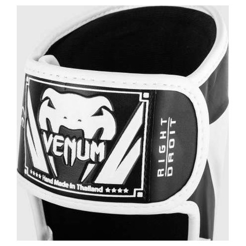 Защита голени Venum Elite Standup, чёрный/белый